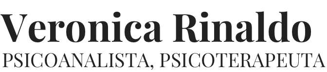 Veronica Rinaldo - psicoanalista, psicoterapeuta
